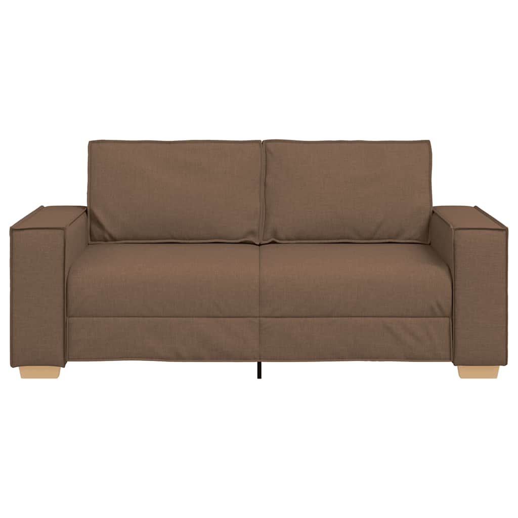 vidaXL Διθέσιος Καναπές Καφέ 180x78x84 εκ. Υφασμάτινος