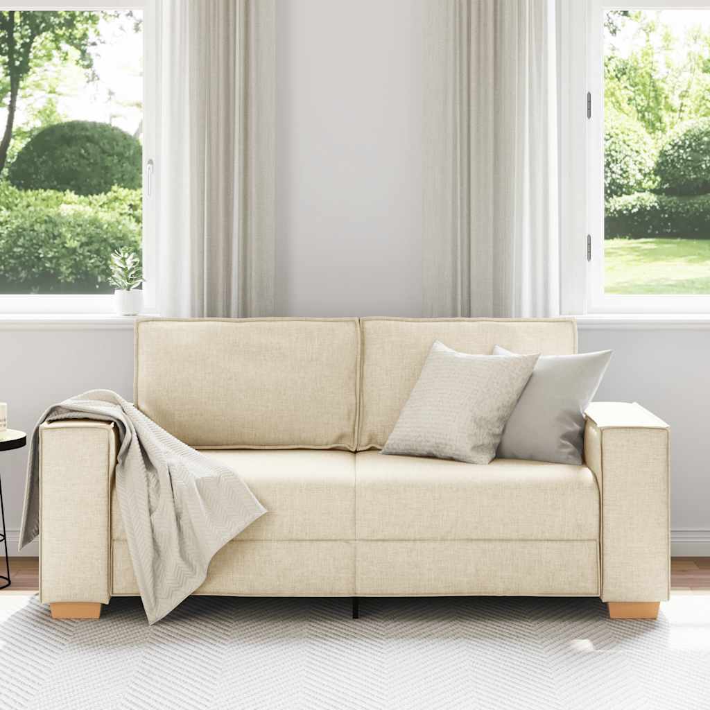 vidaXL Διθέσιος Καναπές Λευκό 180x78x84 εκ.