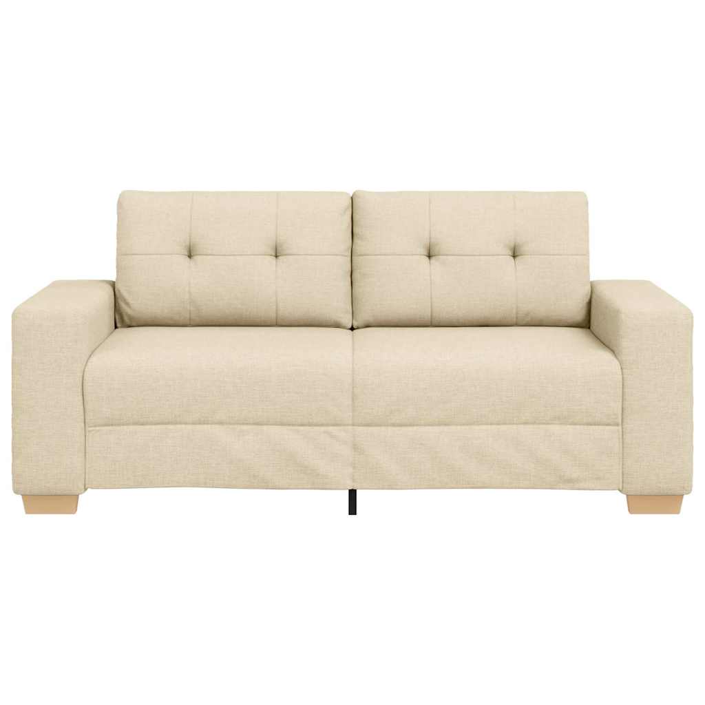 vidaXL Διθέσιος Καναπές-Διάδρομος Κρεμ 180x77x82 εκ. Ύφασμα