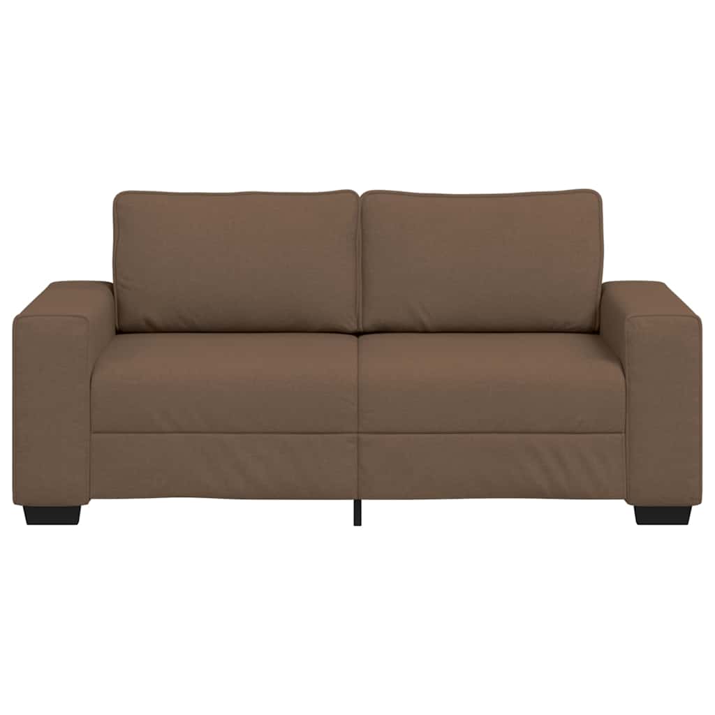 vidaXL Διθέσιος Καναπές Καφέ 180x77x82 εκ. Ύφασμα