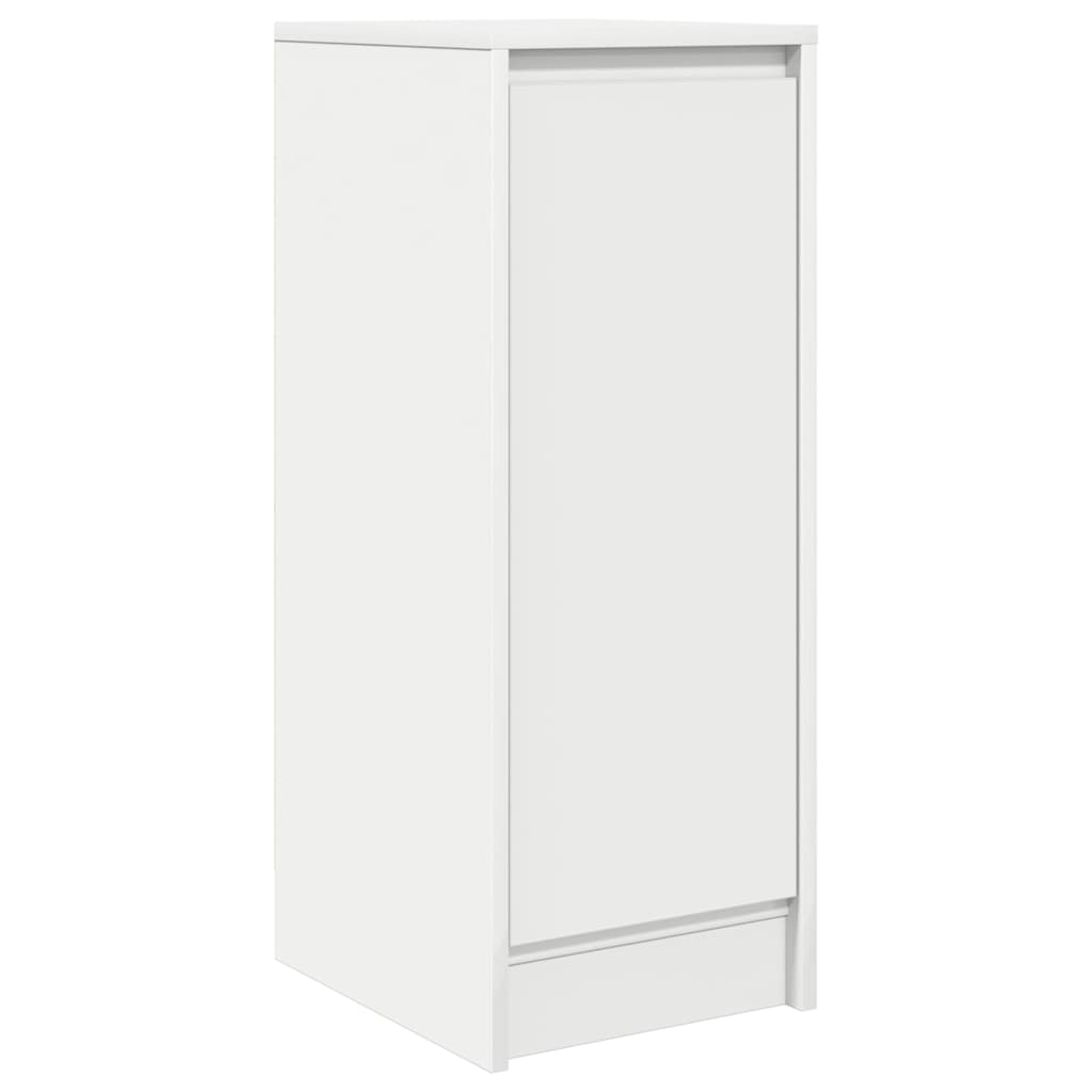 vidaXL Ντουλάπι Λευκή 29,5x34x76 εκ. από Επεξεργασμένο Ξύλο