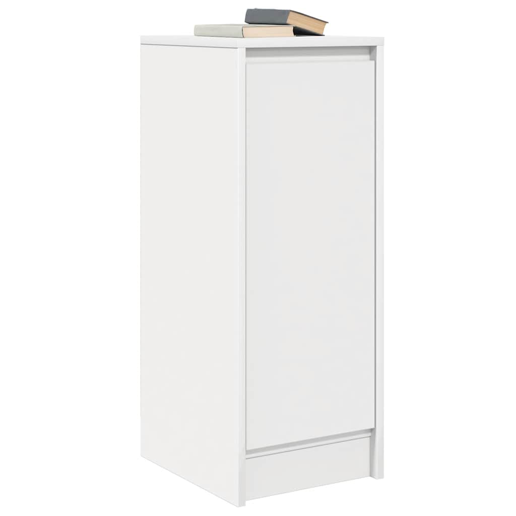 vidaXL Ντουλάπι Λευκή 29,5x34x76 εκ. από Επεξεργασμένο Ξύλο