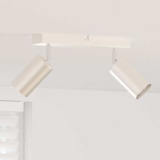 vidaXL Σποτ οροφής με προβολείς Νίκελ 26 x 6 x 16 εκ Μέταλλο