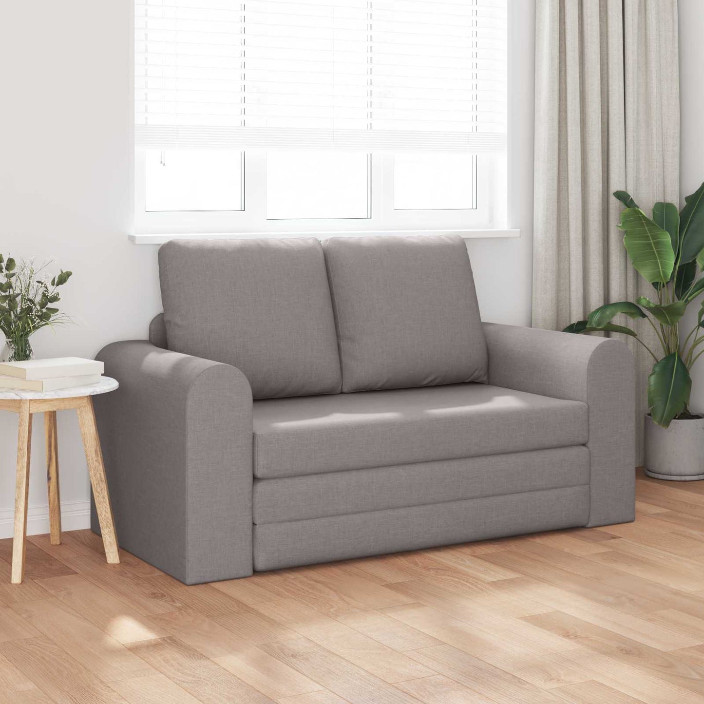 vidaXL Κρεβάτι καναπές 60cm Taupe ύφασμα