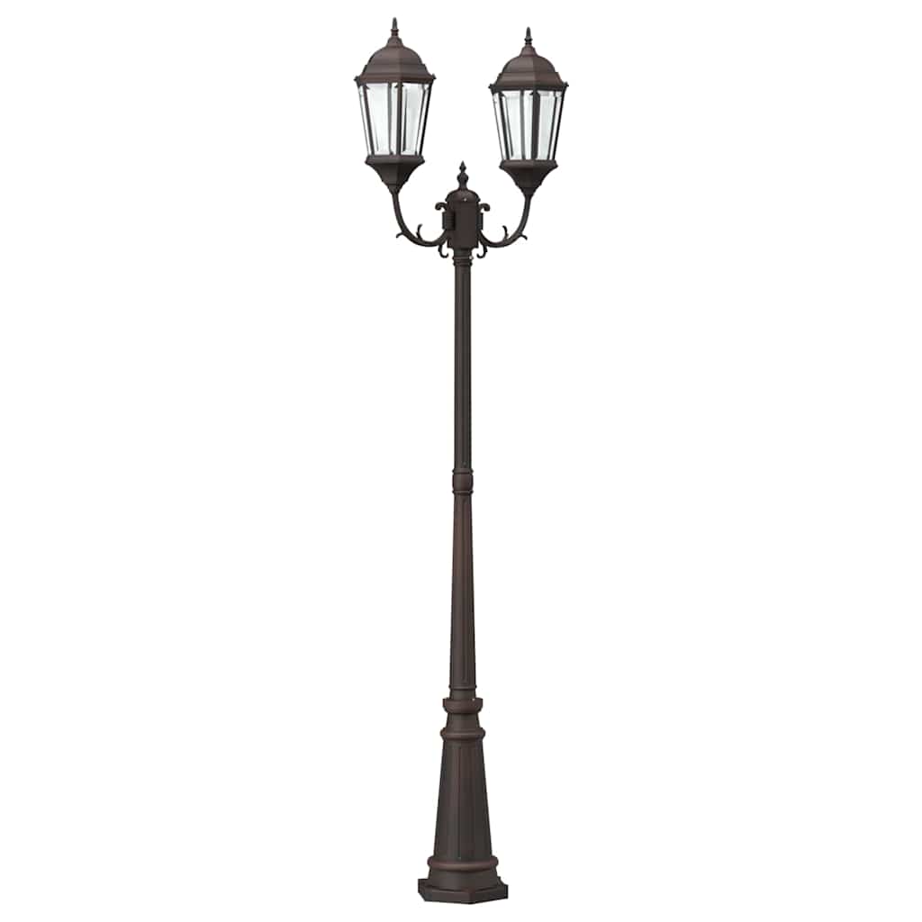 vidaXL Φωτιστικό Κήπου 68 x 20 x 235 εκ Αλουμίνιο και Γυαλί