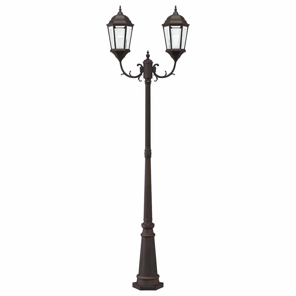 vidaXL Φωτιστικό Κήπου 68 x 20 x 235 εκ Αλουμίνιο και Γυαλί