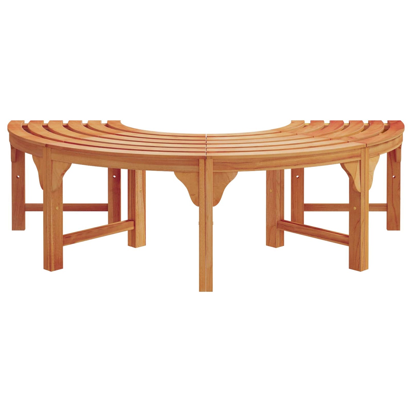 vidaXL Παγκάκι Δέντρου 4 -Seater 160 x 80 x 45cm Φυσικό