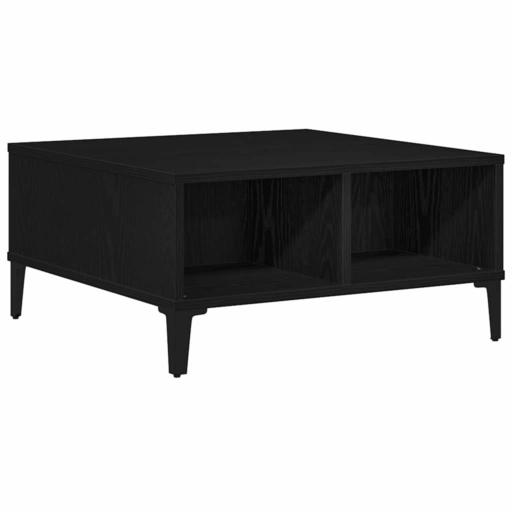 vidaXL Τραπεζάκι σαλονιού Μαύρη δρυς 60 x 60 x 30 cm