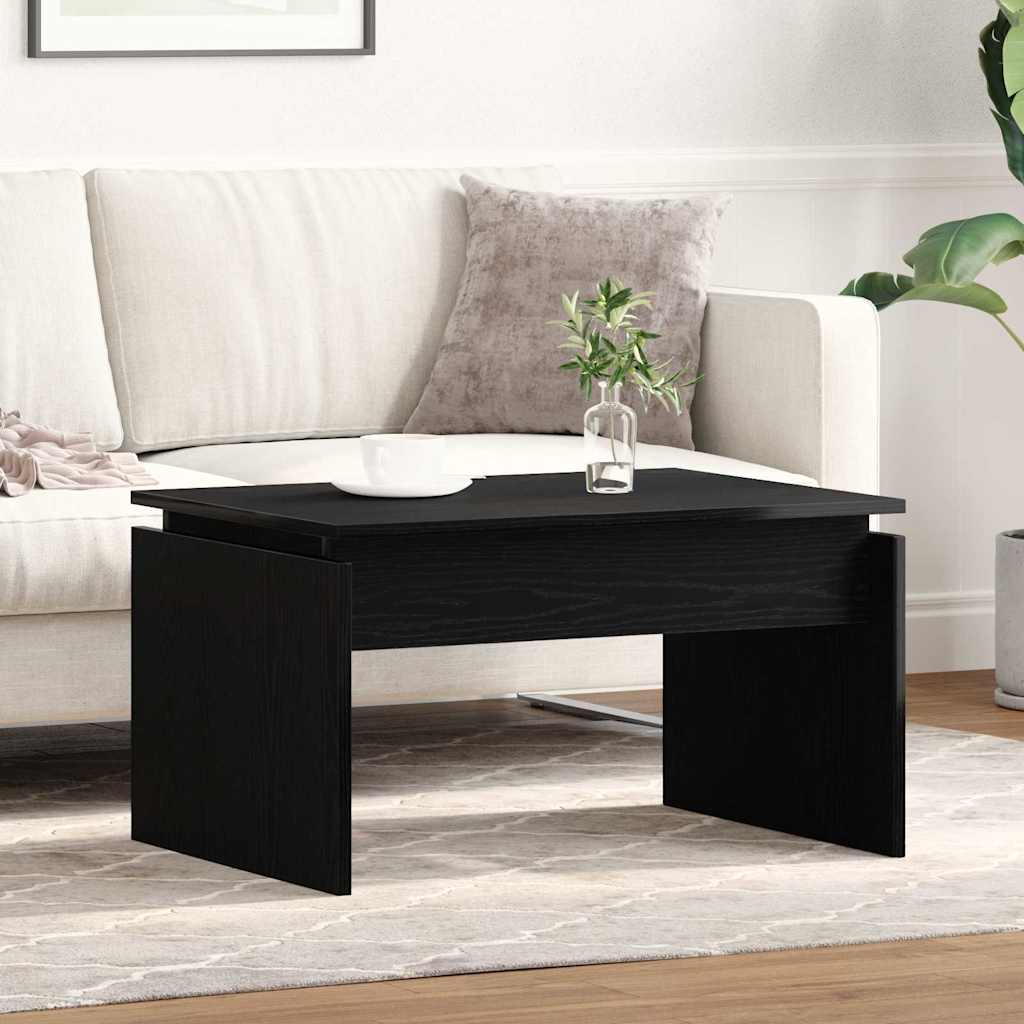 vidaXL Τραπεζάκι σαλονιού Μαύρη Οξυά 68 x 50 x 38 εκ