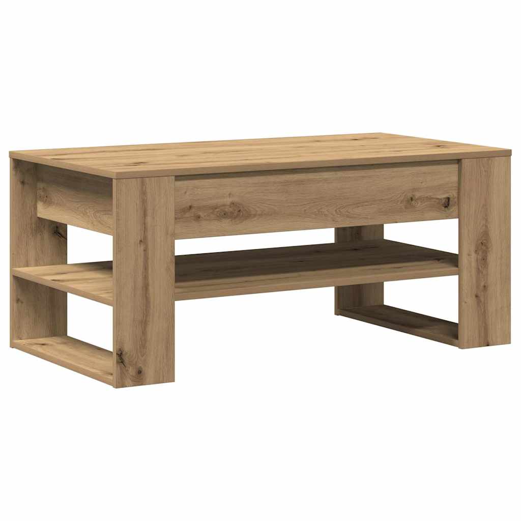 vidaXL Τραπεζάκι σαλονιού Artisan Oak 102 x 55 x 45 εκ.