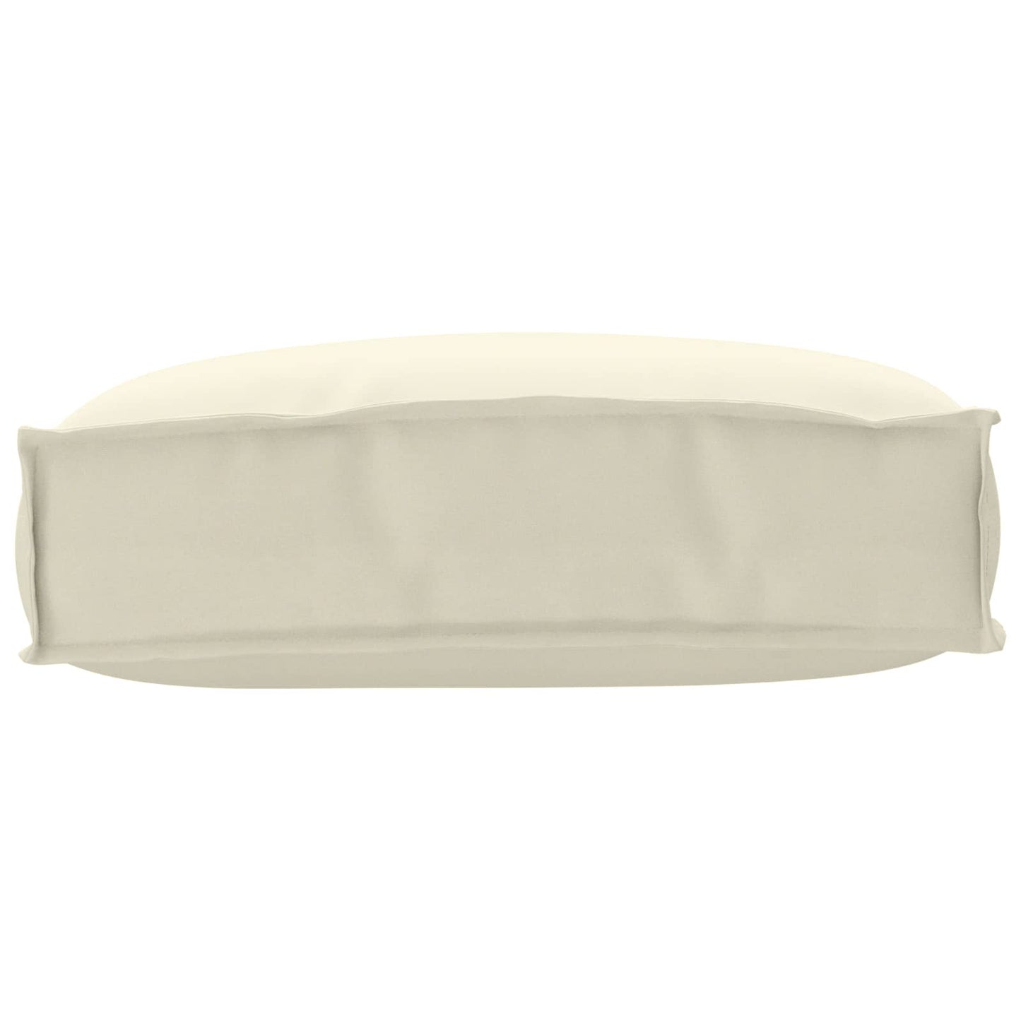 vidaXL Μαξιλάρι Κρεμ 50 x 40 x 12 cm Ύφασμα Όξφορντ
