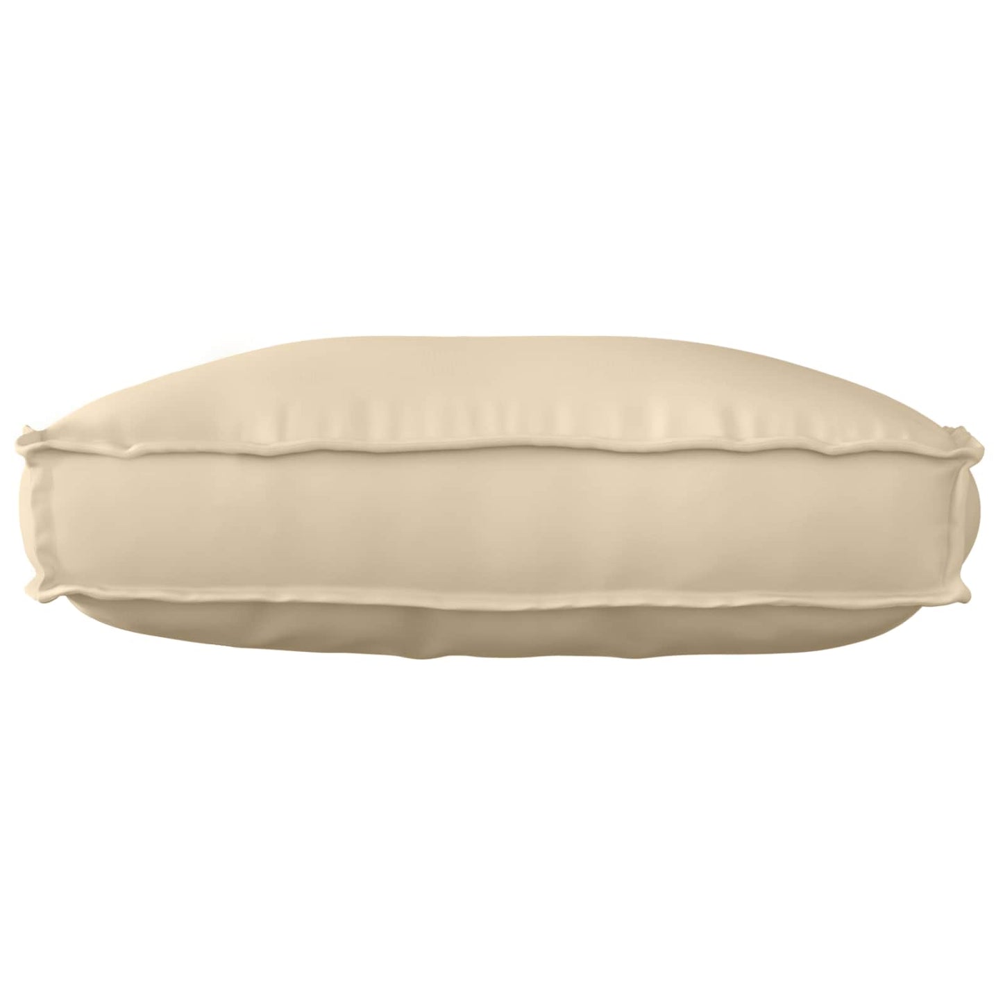 vidaXL Μαξιλάρι Ύφασμα Όξφορντ Μπεζ 70 x 40 x 12 cm