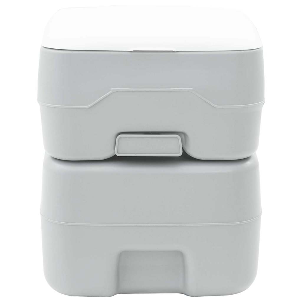 vidaXL Τουαλέτα Κάμπινγκ Γκρι 41,5 x 36,5 x 42 εκ.