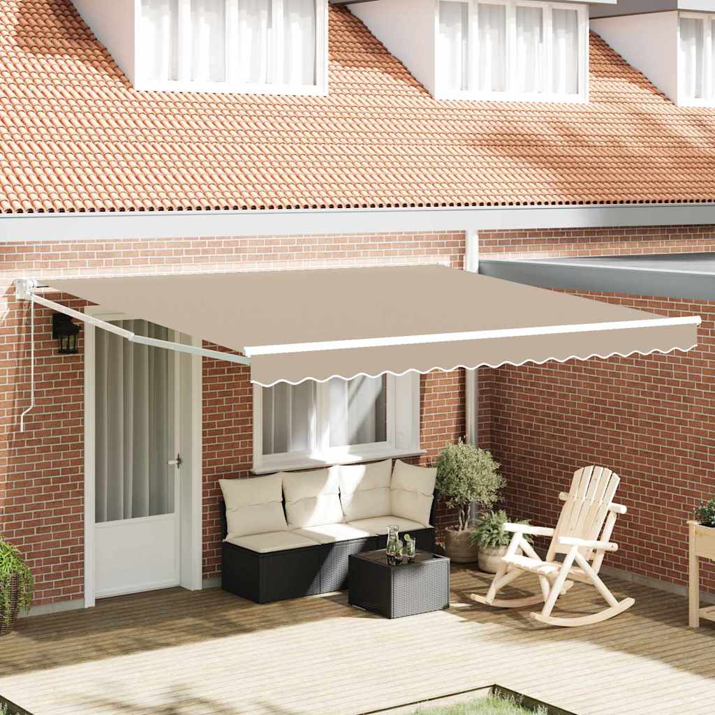 vidaXL Electric Awning 100% Polyester