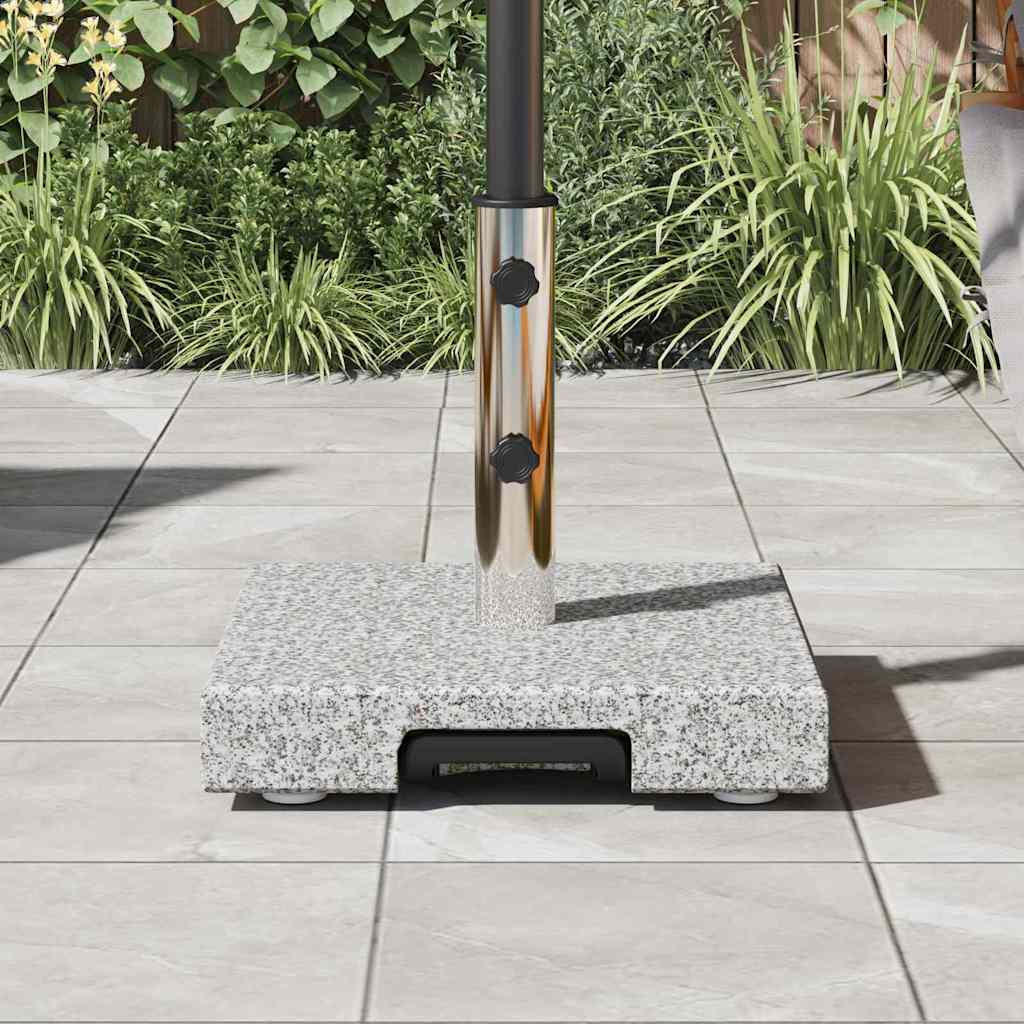 vidaXL Βάση ομπρέλας Γκρι 41 x 41 x 37 εκ. Γρανίτης