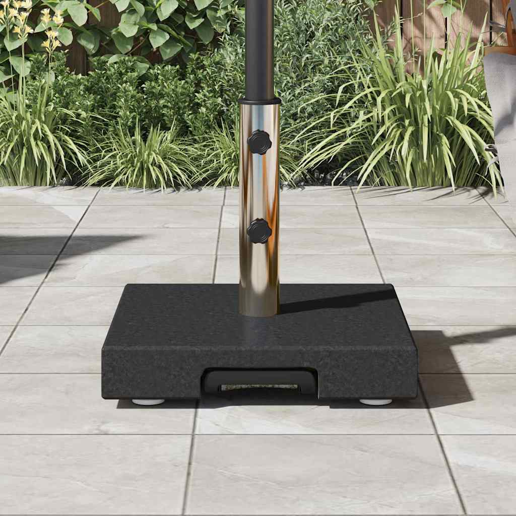 vidaXL Βάση ομπρέλας Μαύρο 41 x 41 x 37 εκ. Γρανίτης