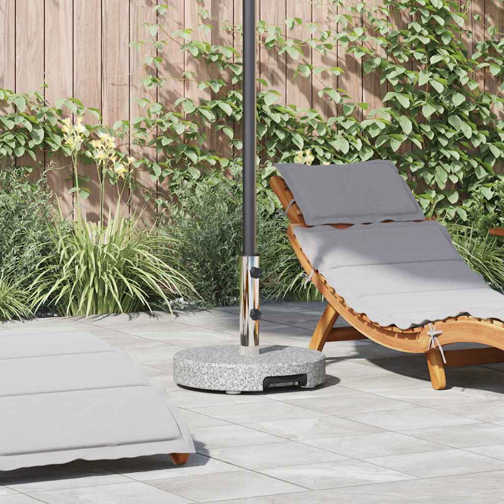 vidaXL Βάση ομπρέλας Γκρι 45 x 45 x 37.5 εκ. Γρανίτης