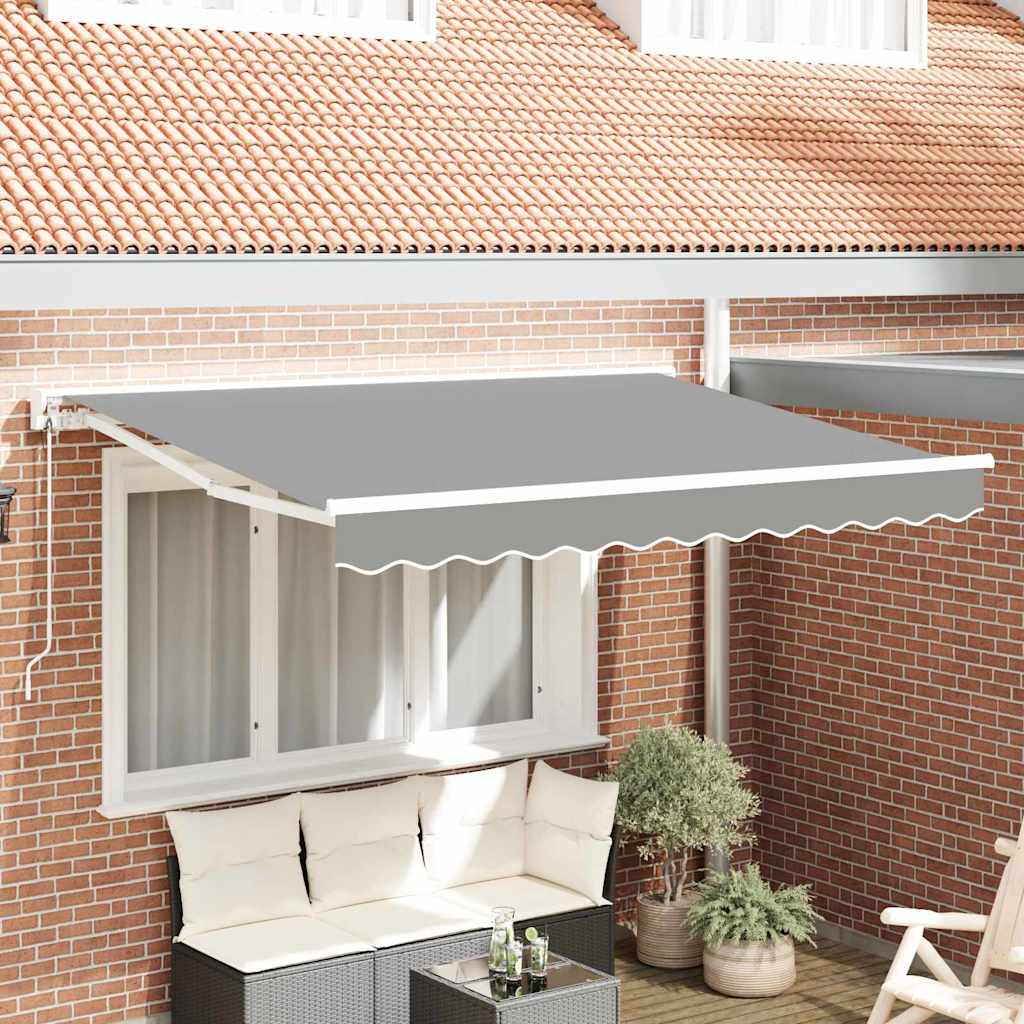 vidaXL Electric Awning Frame 3 x 2 m Λευκό