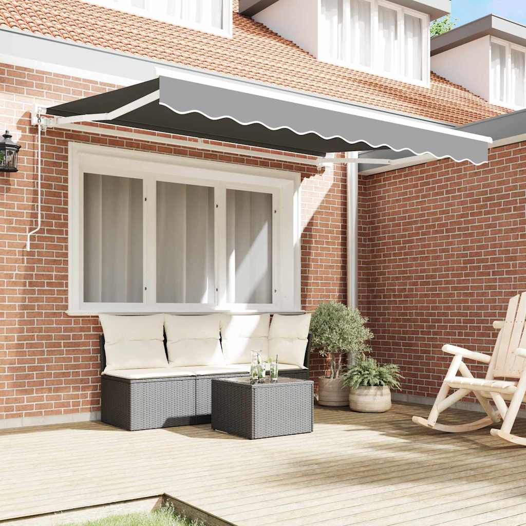 vidaXL Electric Awning Frame 3 x 2 m Λευκό