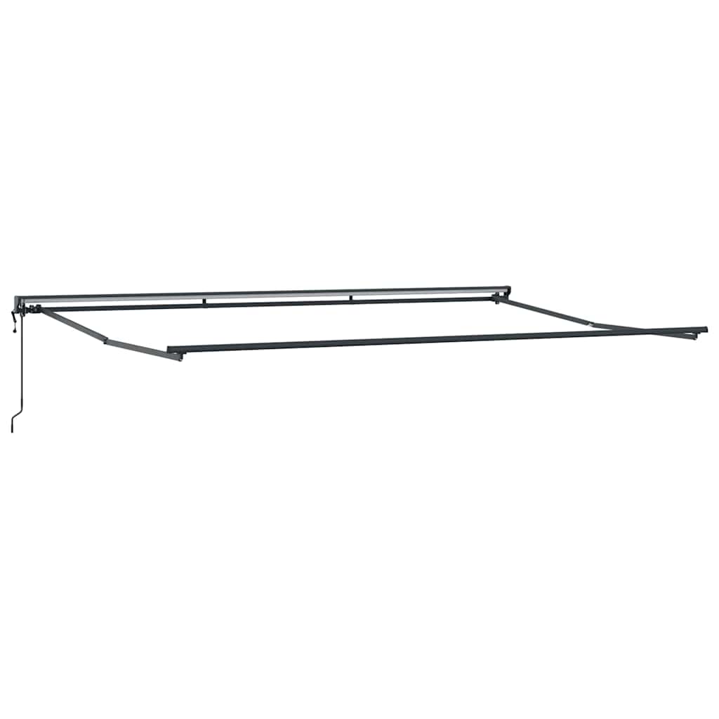 vidaXL Electric Awning Frame 5 x 3 m Ανθρακί