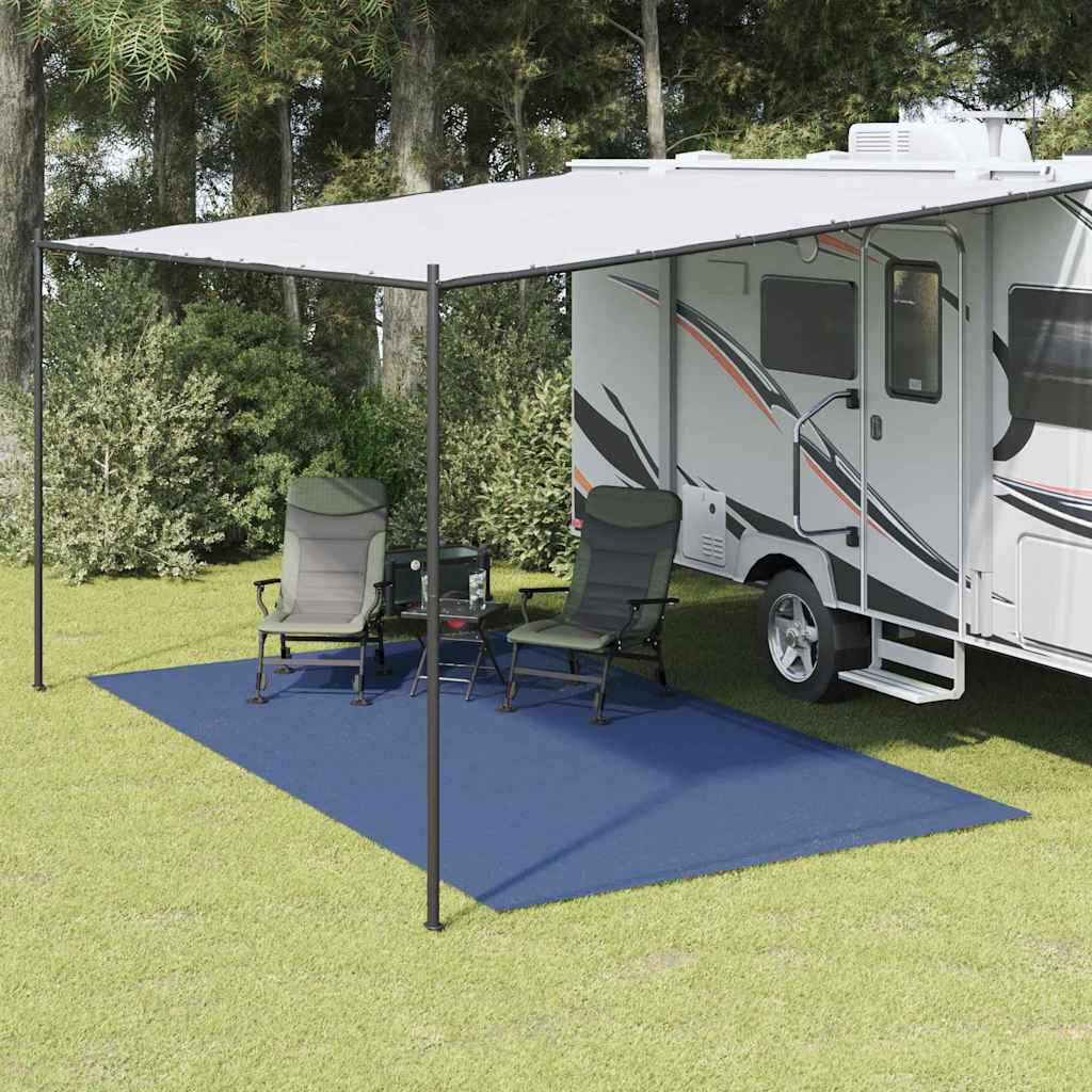 vidaXL Χαλκάκι Σκηνής Μπλε 400 x 350 εκ Πολυεστέρας