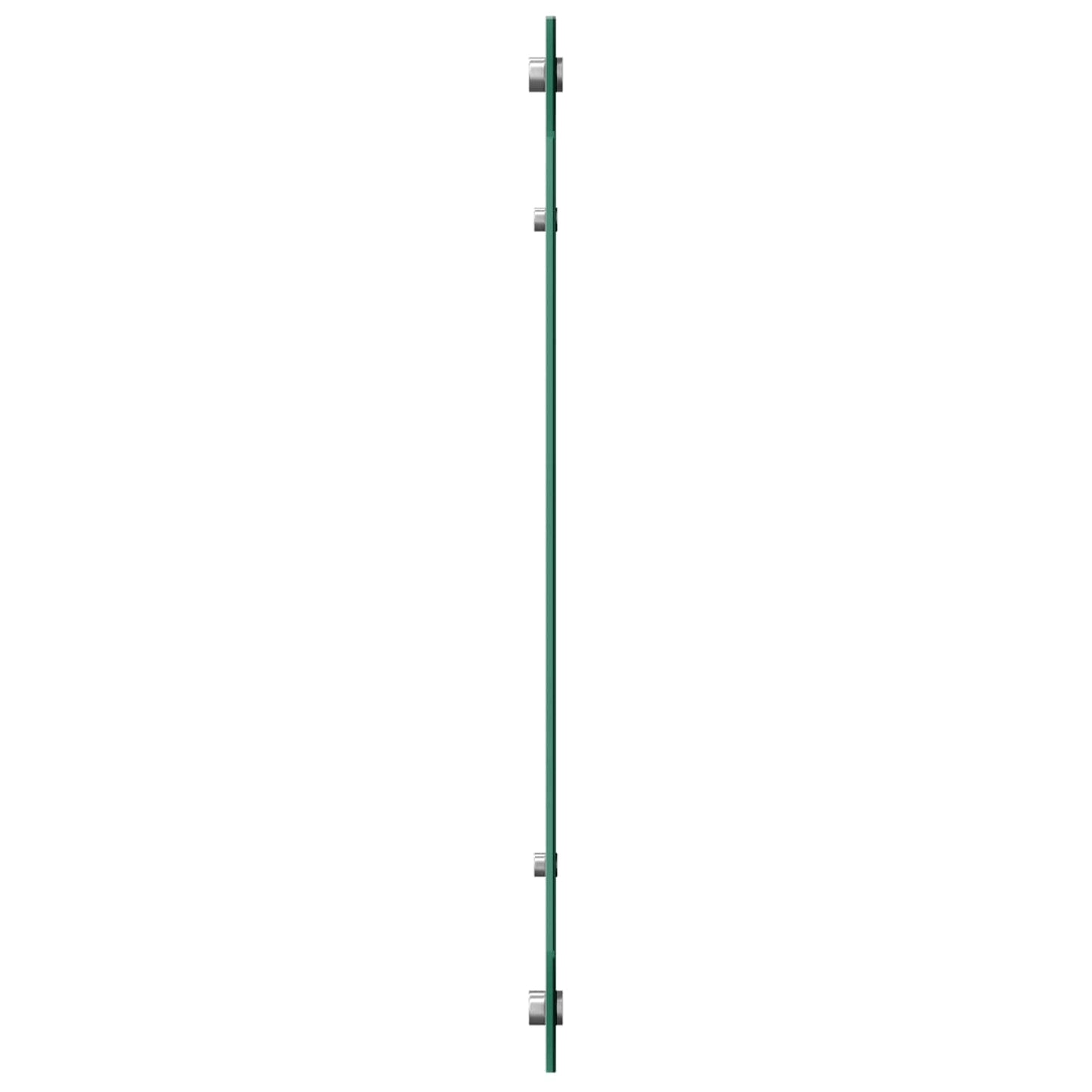 vidaXL Πλάτη κουζίνας Σκούρο Γκρι 100 x 60 cm σκληρυμένο γυαλί