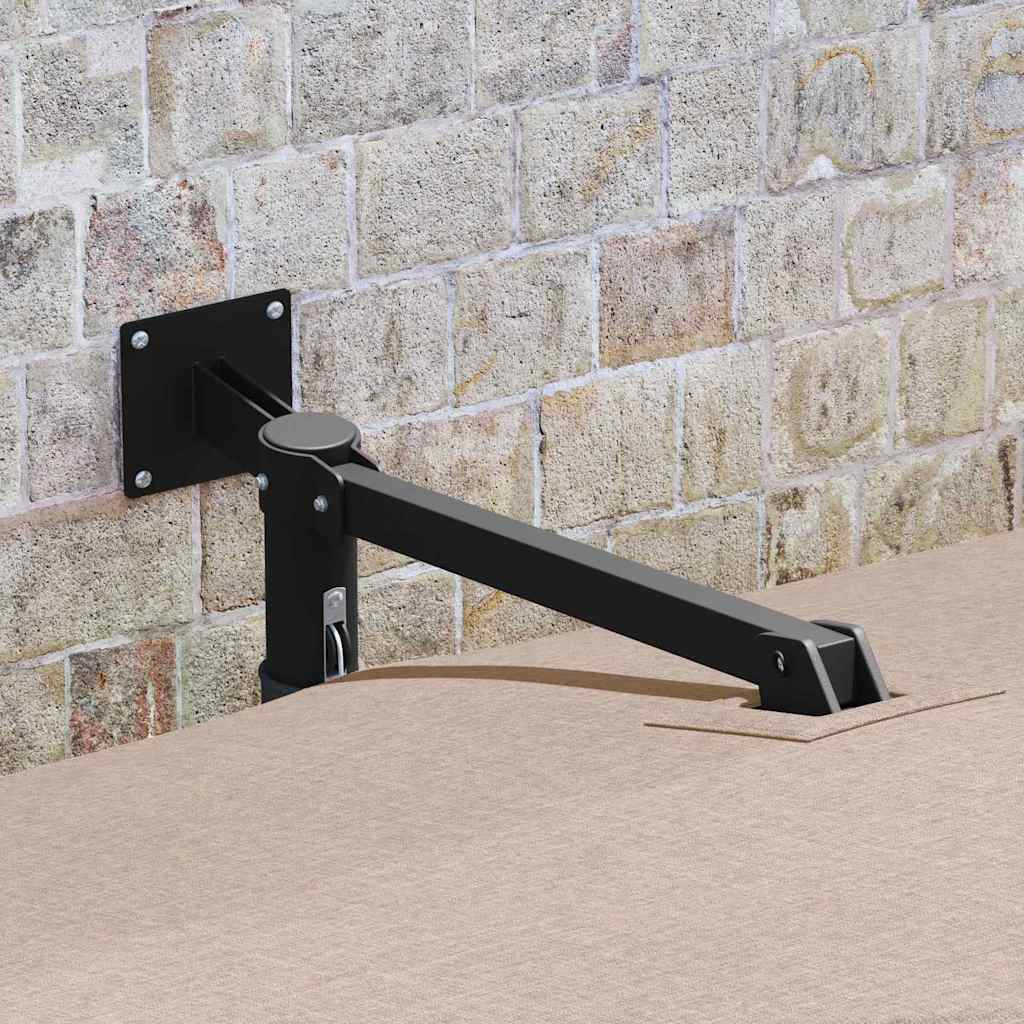 vidaXL Ομπρέλα Κήπου 248,5 x 247,5 x 160 εκ. Πολυεστέρας και Χάλυβας