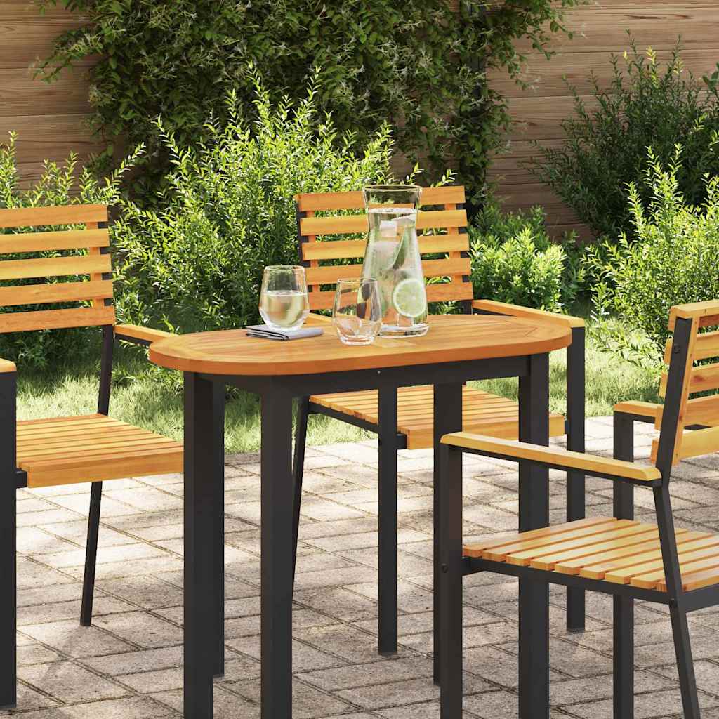 vidaXL Καπάκι τραπεζιού Φυσικό Λάδι 80 x 40 x 2 cm Στερεό Ξύλο Ακακίας