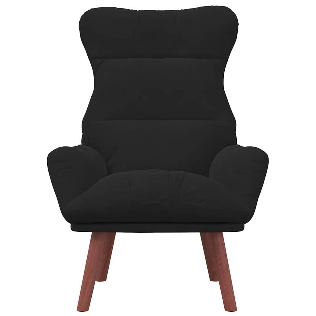 vidaXL Πολυθρόνα Μαύρο 69 x 74 x 93 εκ. Βελούδο