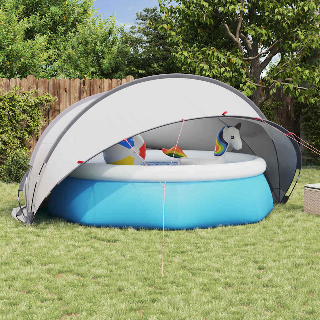 vidaXL Θόλος πισίνας 405 x 405 x 192 cm