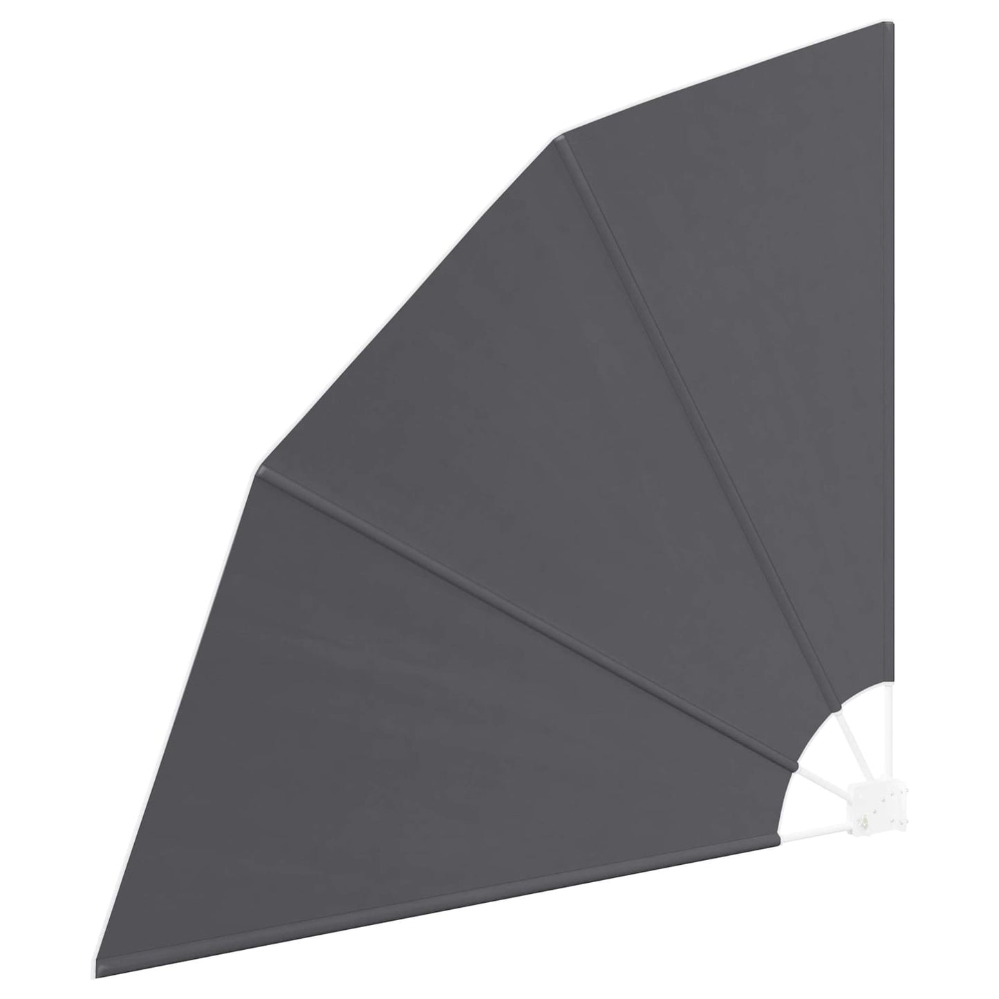 vidaXL Αδιάφανο σκίαστρο μπαλκονιού 140 x 140 cm