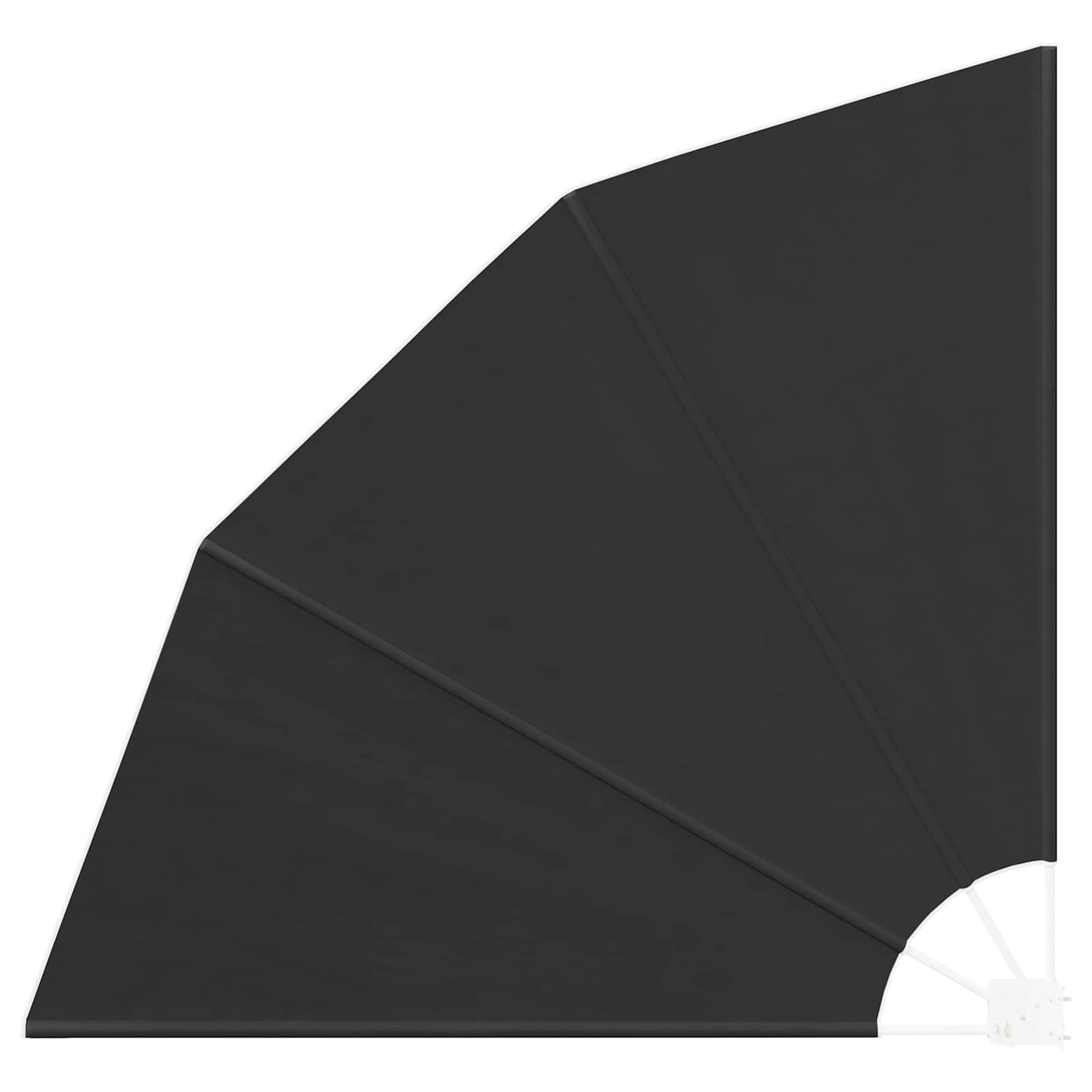 vidaXL Αδιάφανο σκίαστρο μπαλκονιού 140 x 140 cm