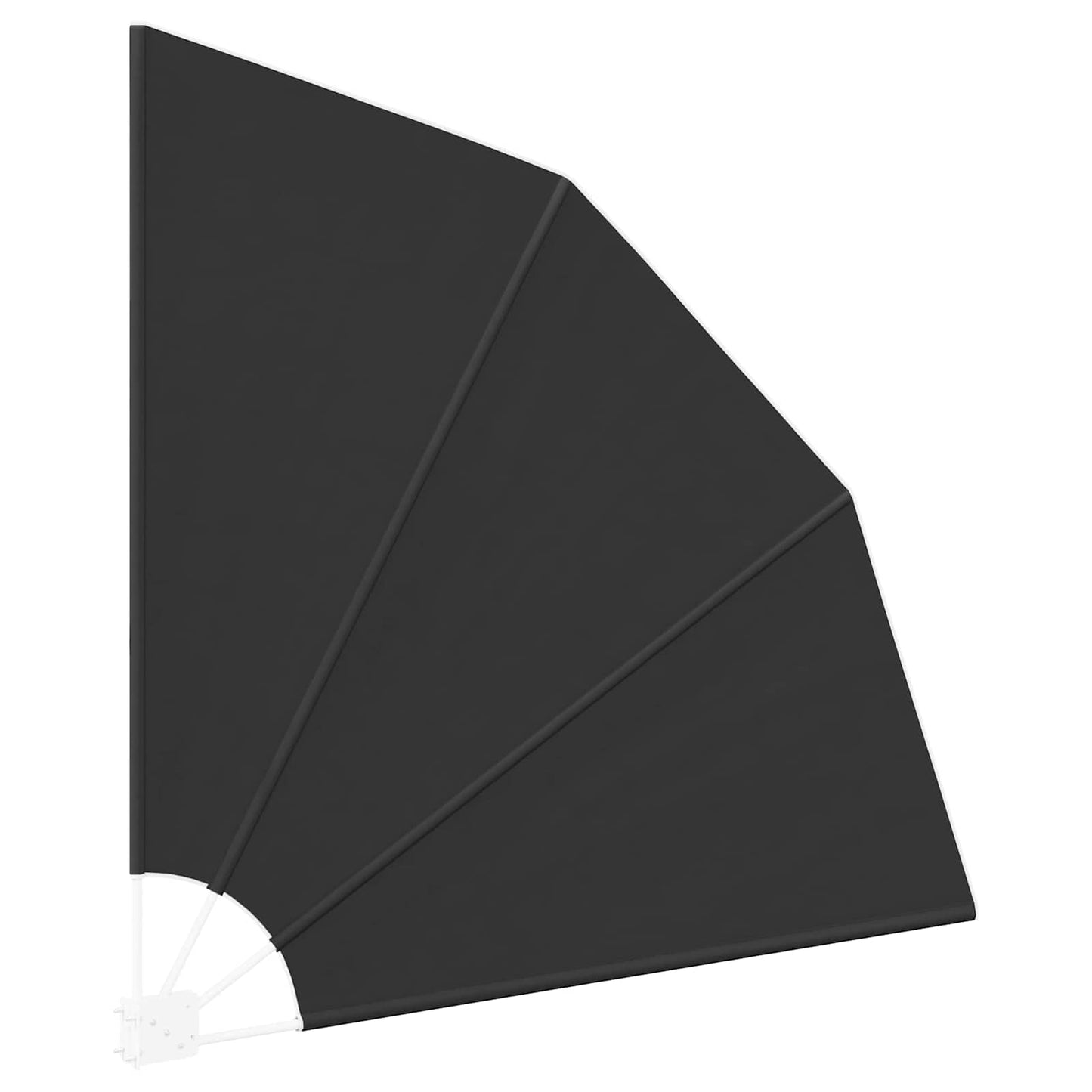 vidaXL Αδιάφανο σκίαστρο μπαλκονιού 140 x 140 cm