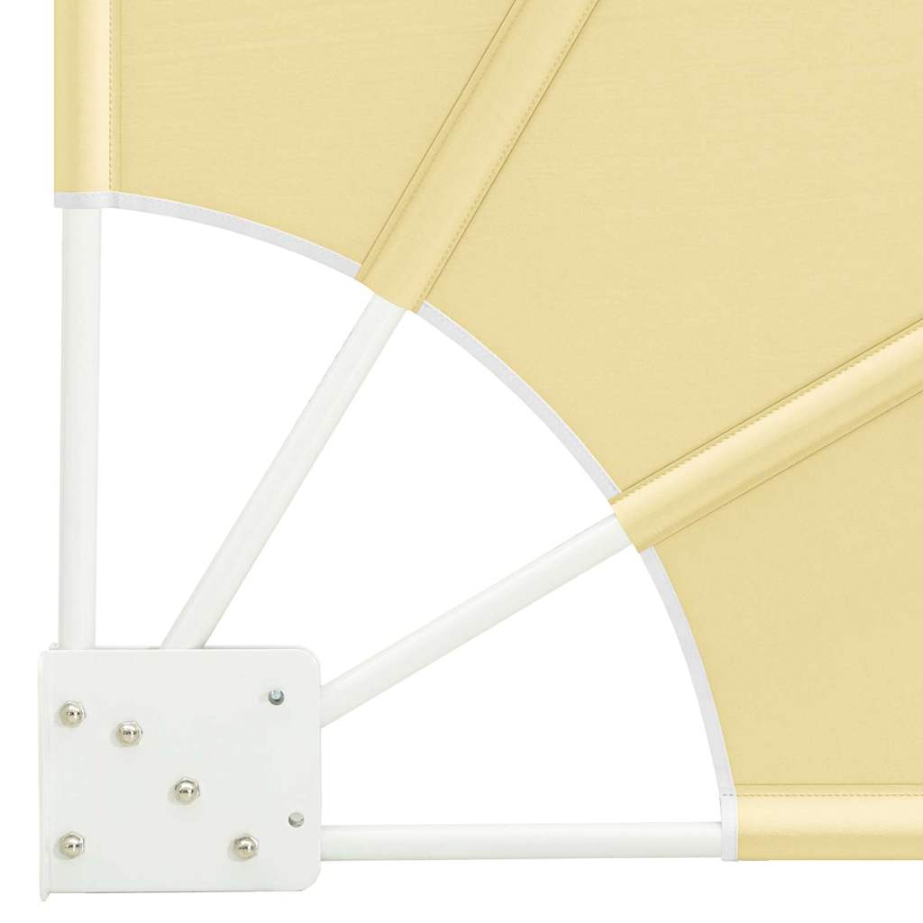 vidaXL Αδιάφανο σκίαστρο μπαλκονιού 140 x 140 cm