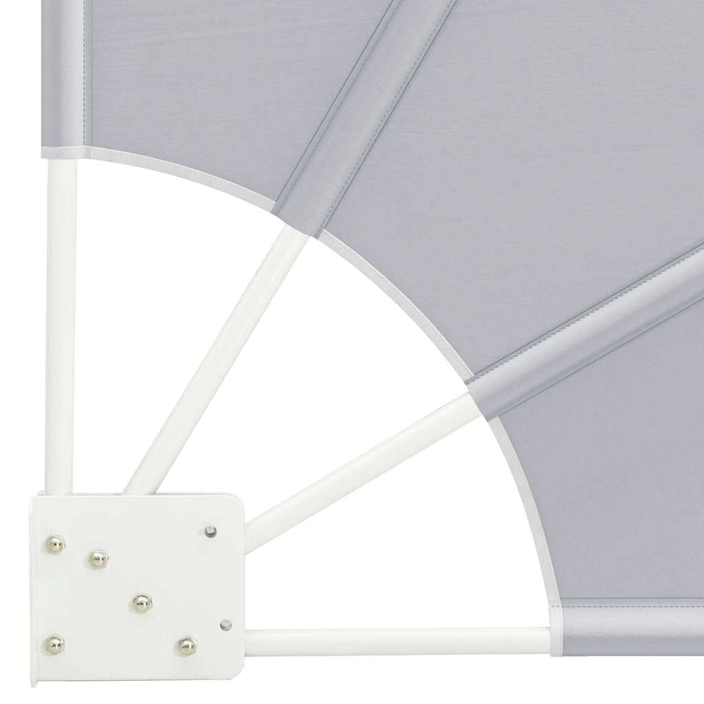 vidaXL Αδιάφανο σκίαστρο μπαλκονιού 115 x 115 cm