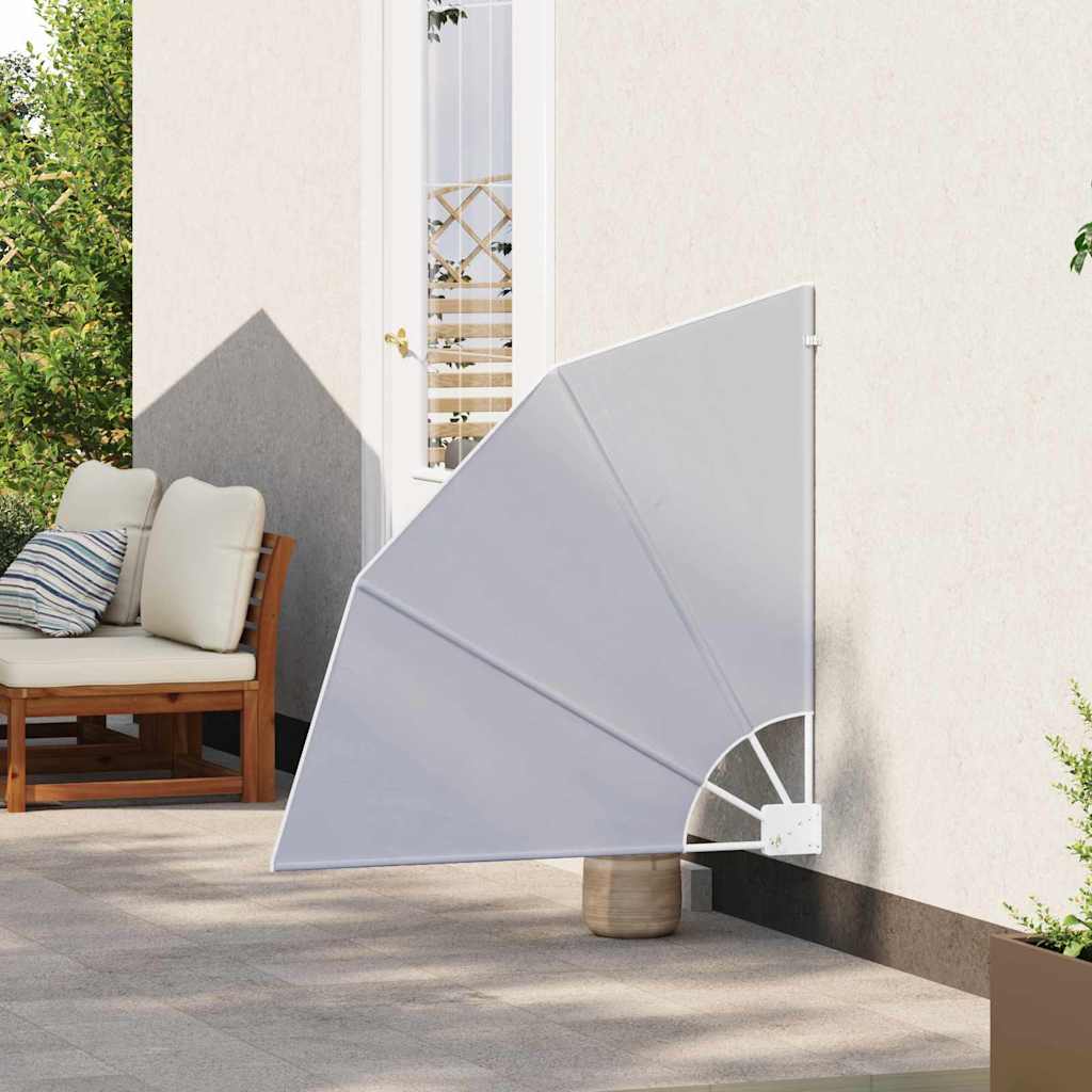 vidaXL Αδιάφανο σκίαστρο μπαλκονιού 115 x 115 cm