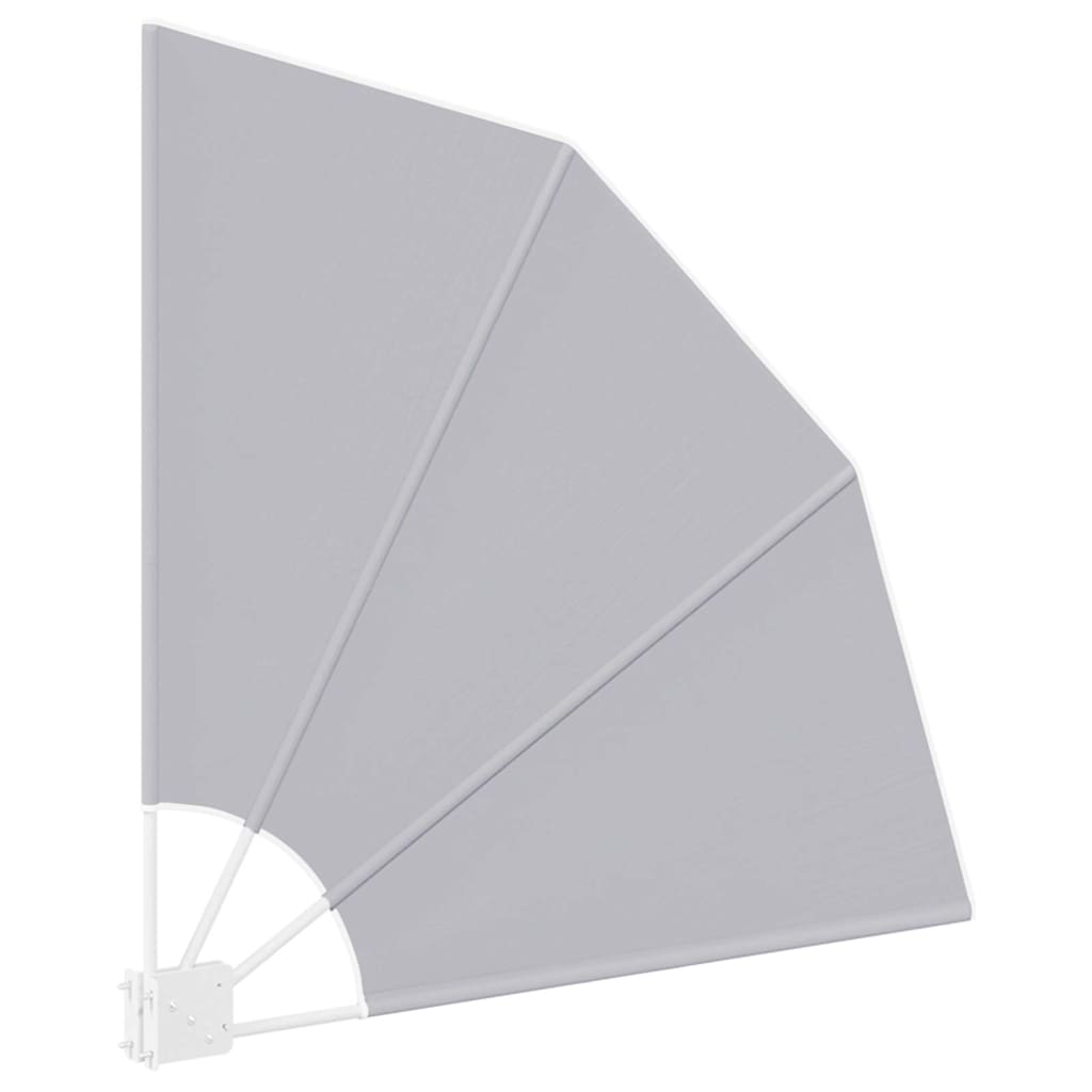 vidaXL Αδιάφανο σκίαστρο μπαλκονιού 115 x 115 cm