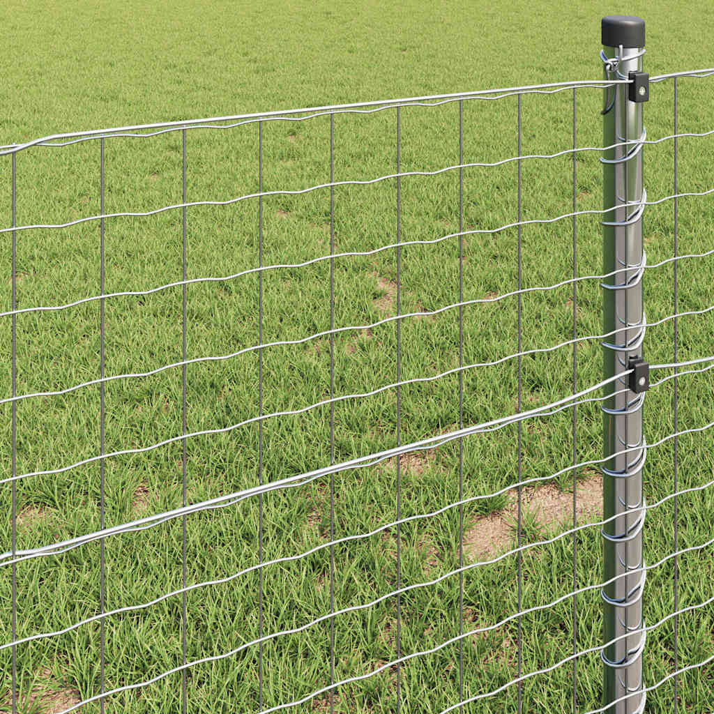 vidaXL Φράχτης Εuro 0,4 x 10 μ Σίδηρος με επικάλυψη PVC