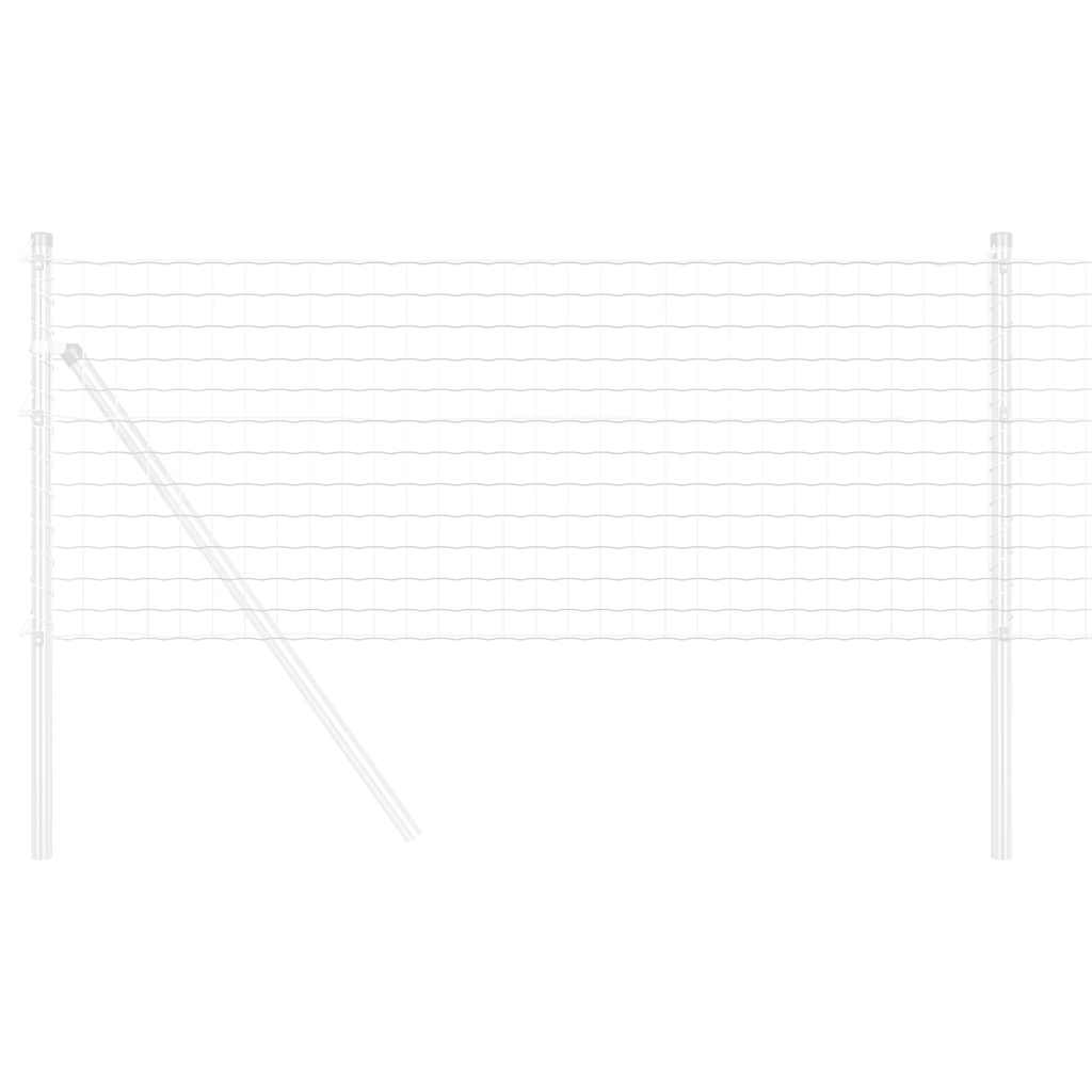 vidaXL Φράχτης Εuro 0,6 x 10 μ Σίδηρος με επικάλυψη PVC