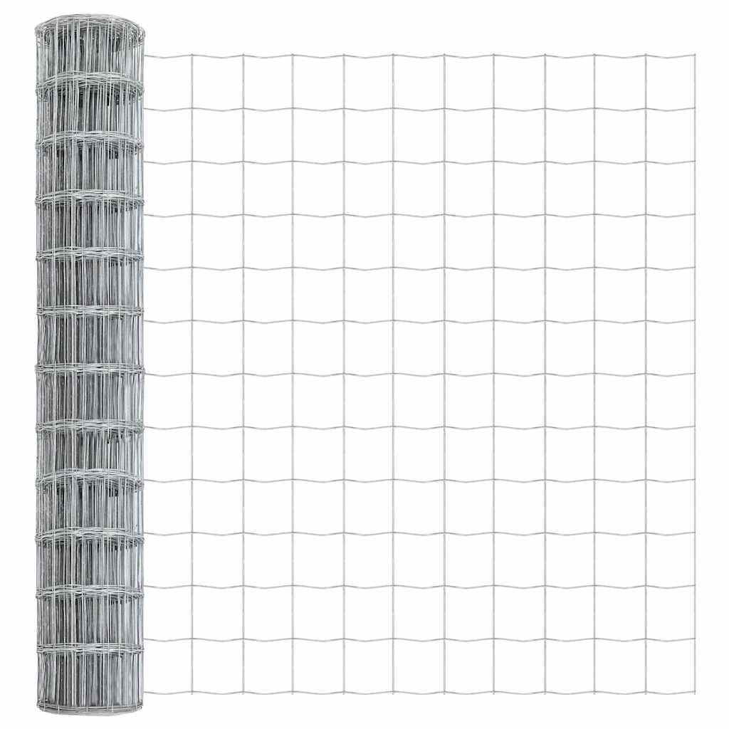 vidaXL Φράχτης Εuro 1,2 x 25 m Σίδηρος με επικάλυψη PVC