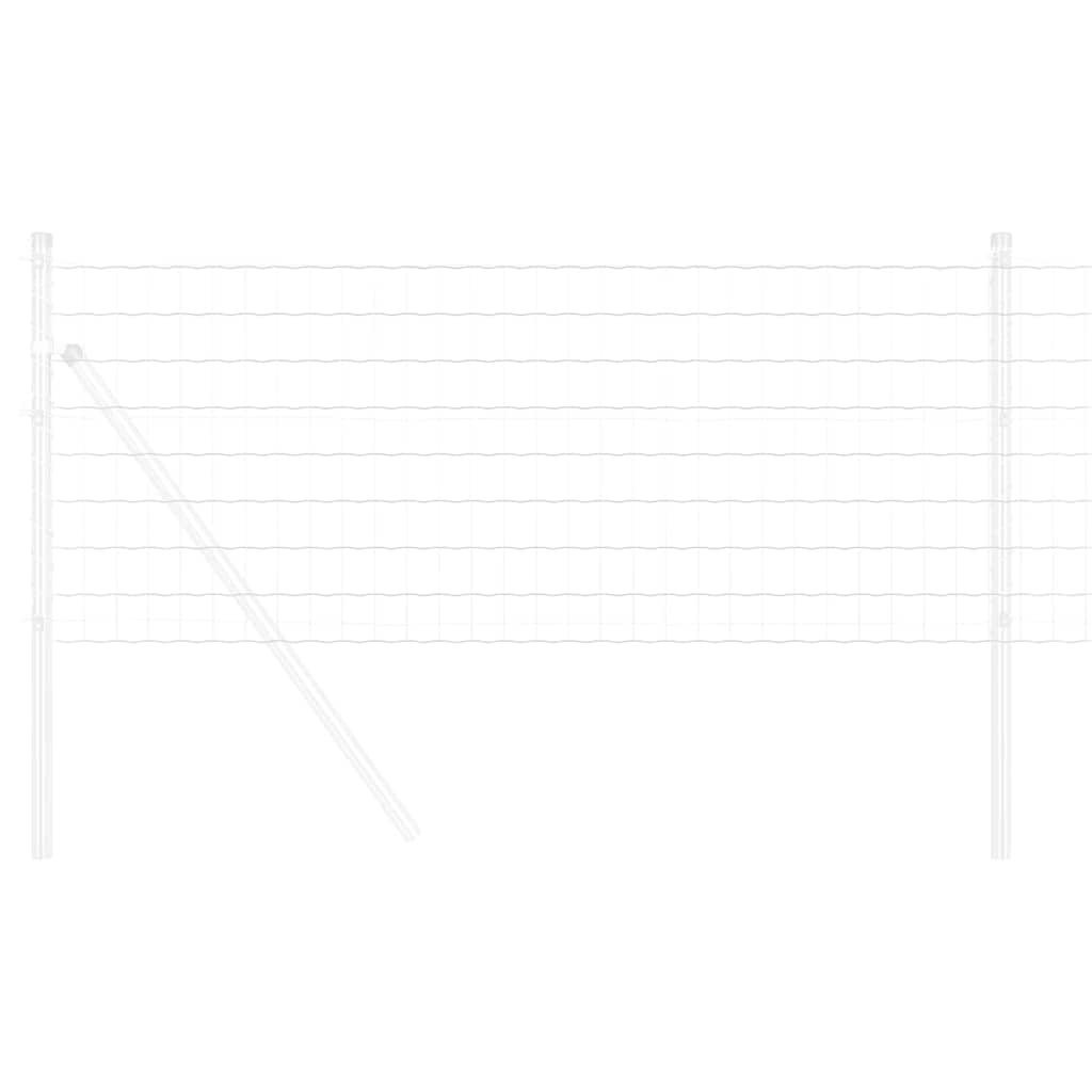 vidaXL Φράχτης Εuro 0,4 x 50 μ. Σίδηρος με επικάλυψη PVC
