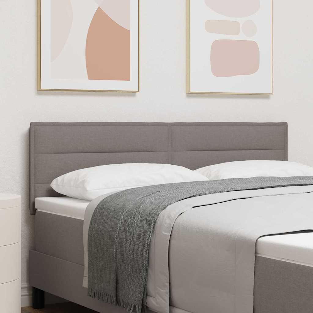 vidaXL Κεφαλάρι Taupe ύφασμα
