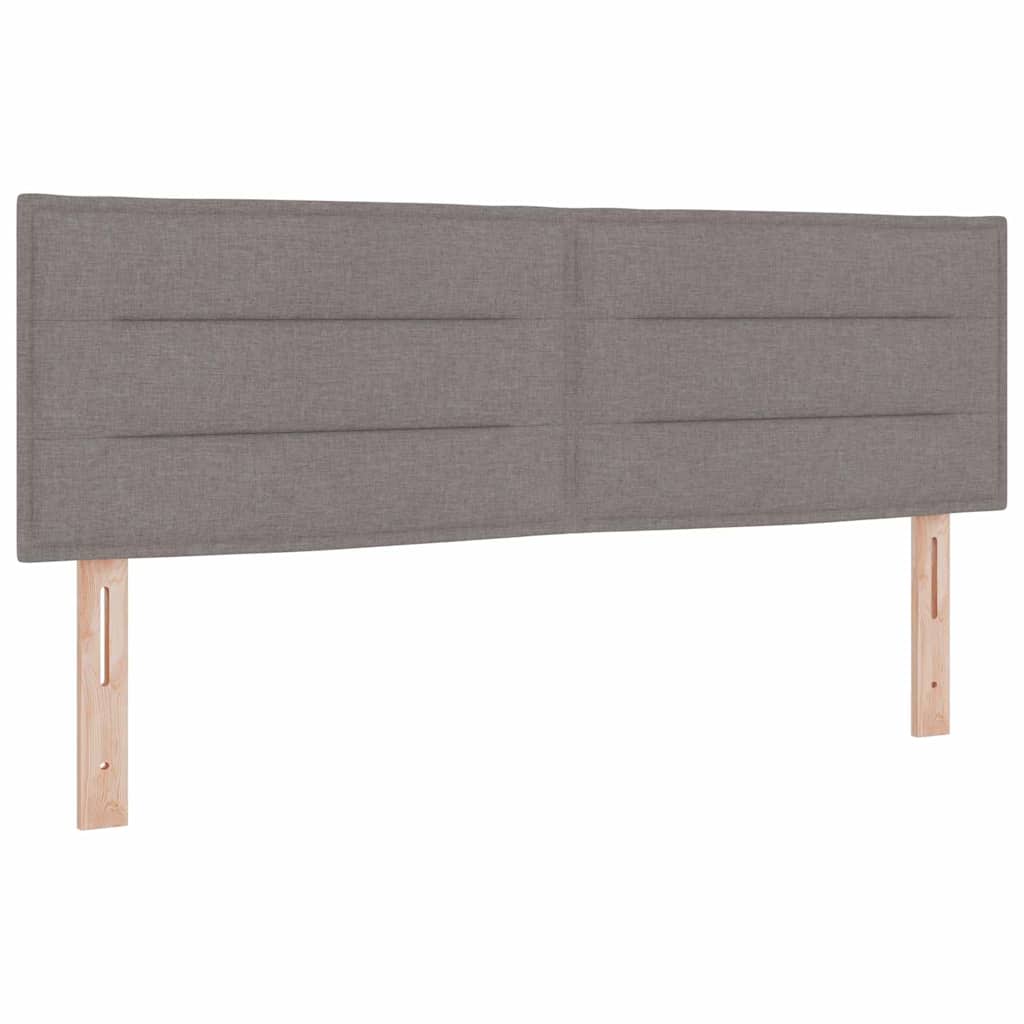 vidaXL Κεφαλάρι Taupe ύφασμα