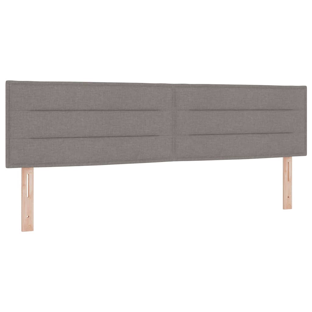vidaXL Κεφαλάρι Taupe ύφασμα