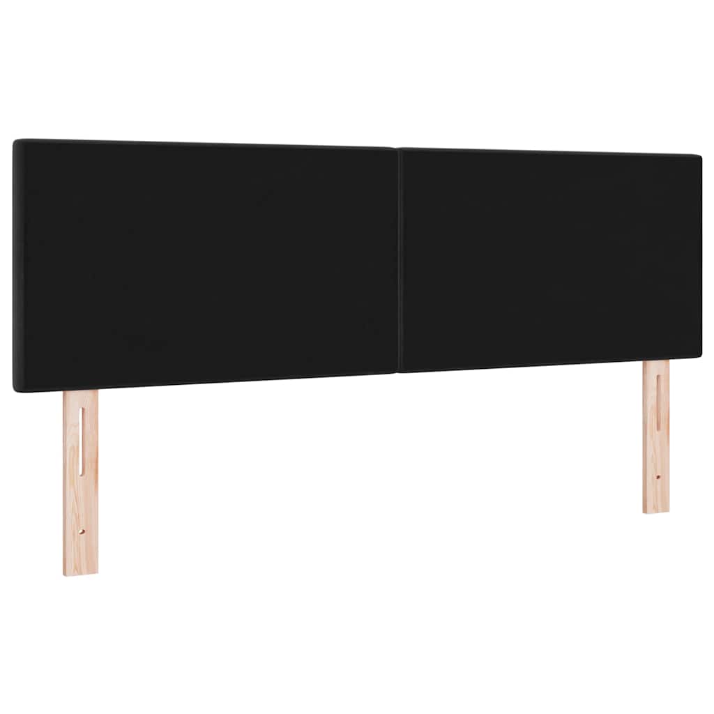 vidaXL Κεφαλάρι Μαύρο 160 cm Βελούδο