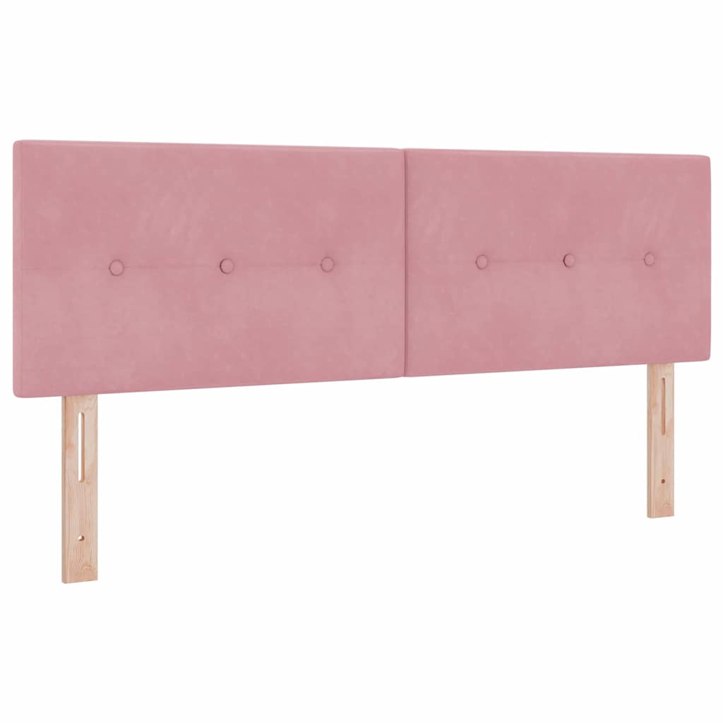 vidaXL Κεφαλάρι Ροζ 160 cm Βελούδο