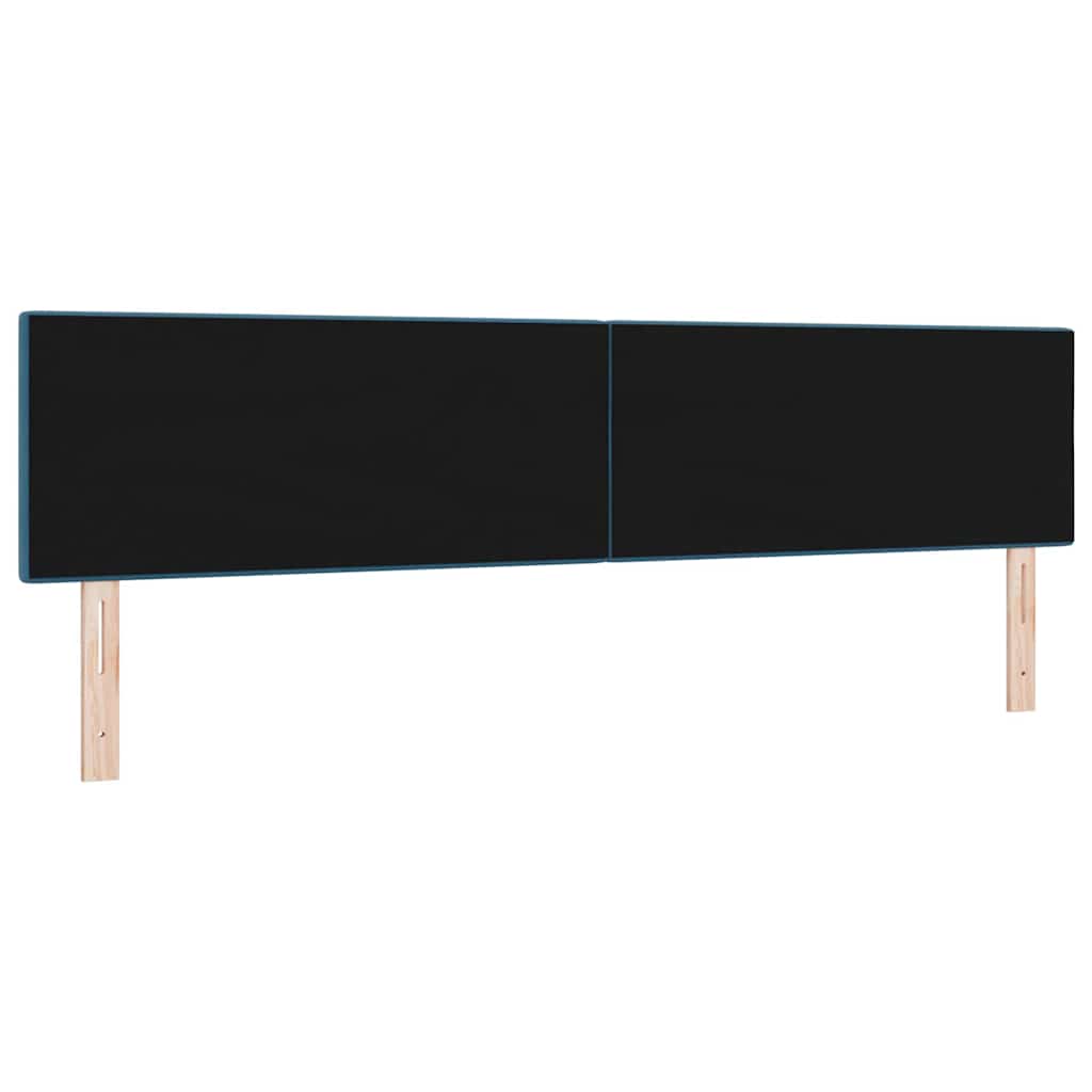 vidaXL Κεφαλάρι Σκούρο Μπλε 200 cm Βελούδο