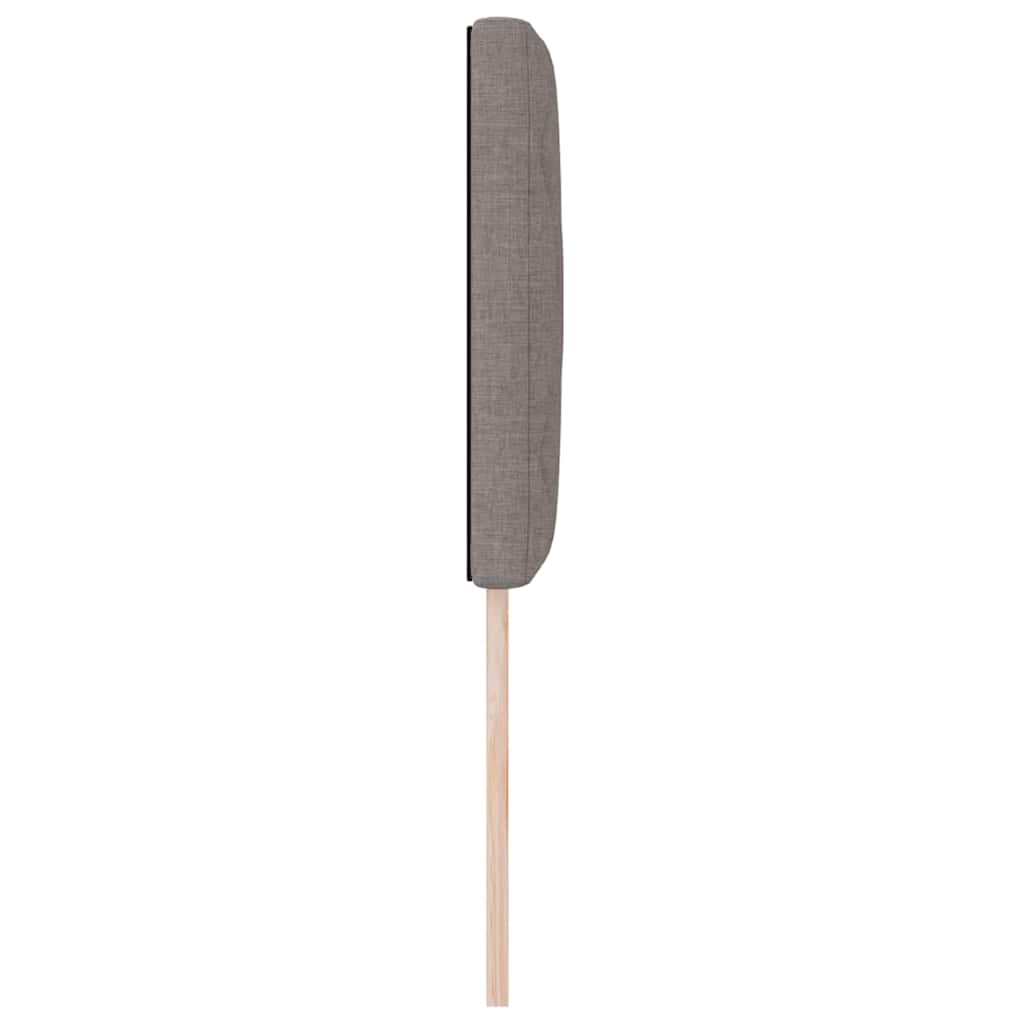 vidaXL Κεφαλάρι Taupe ύφασμα