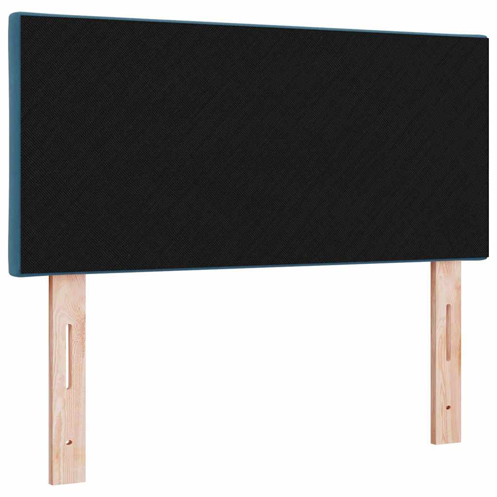 vidaXL Κεφαλάρι Σκούρο Μπλε 90 cm Βελούδο