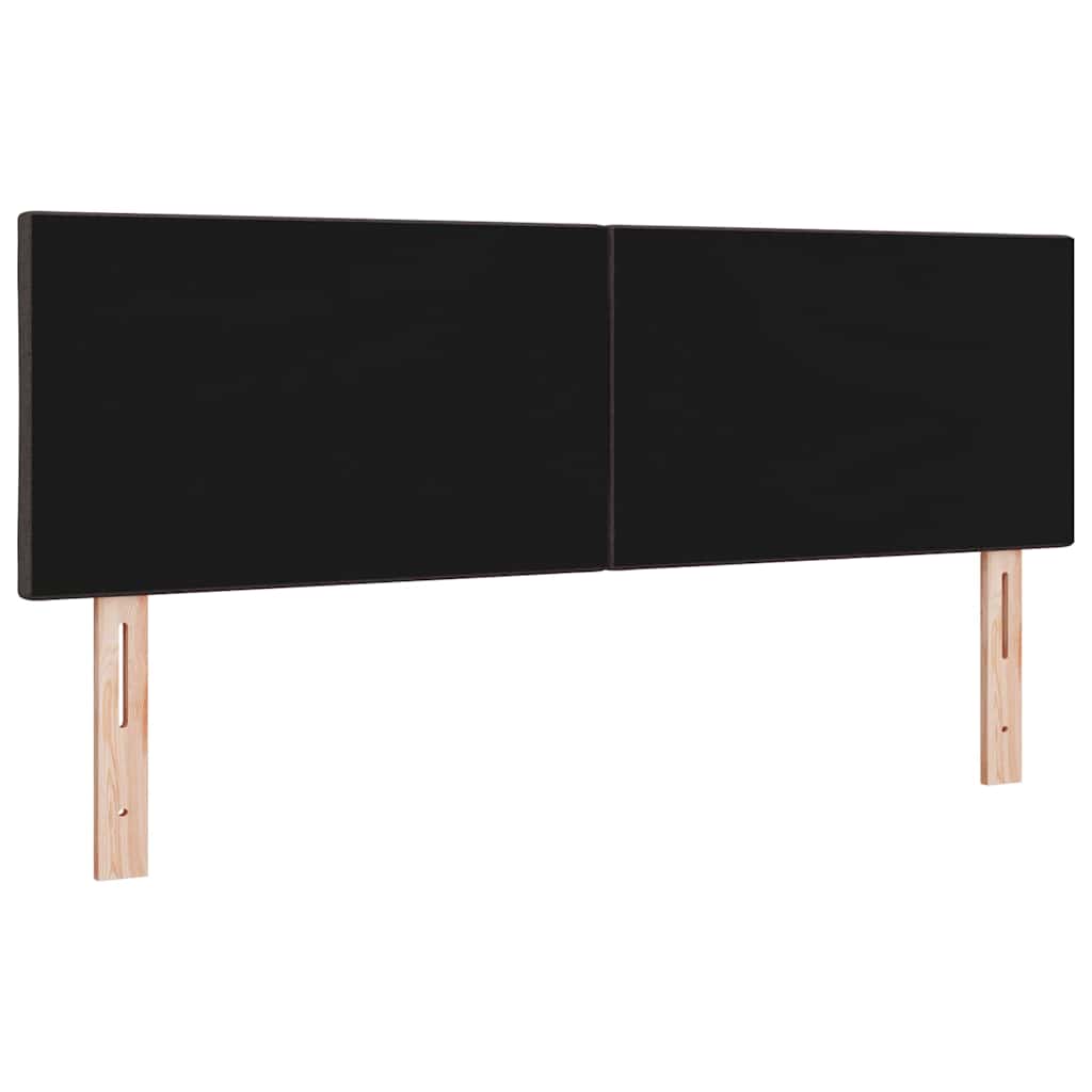 vidaXL Κεφαλάρι Σκούρο Καφέ 160 cm ύφασμα